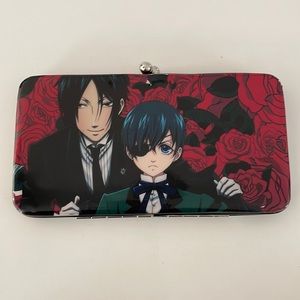 Black Butler Ciel & Sebastian Wallet roses